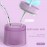 Flower Air Humidifier, Night Light USB Silent Bedroom Desktop Large Fog Volume Purifying Air Mini Humidifier