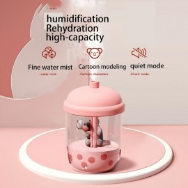 Portable Koala Humidifier with USB Charging - Cute Pet Figurine for Desktop - Moisturizes Air and Enhances Mood