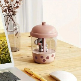 Portable Koala Humidifier with USB Charging - Cute Pet Figurine for Desktop - Moisturizes Air and Enhances Mood