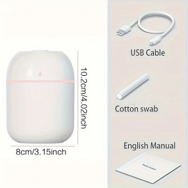 10.14oz Colorful Humidifier For Home Office