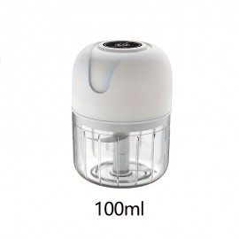 Home Garlic Masher Meat Grinder Cooking Blender Mini Children's Supplement Machine Small Electric Garlic Masher Garlic Machine.