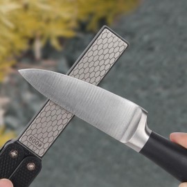 Double Sided Folded Pocket Sharpener Knife Sharpening Stone Kitchen Outdoor Trekking Survival Barbecue Portable Tool