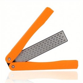 Double Sided Folded Pocket Sharpener Knife Sharpening Stone Kitchen Outdoor Trekking Survival Barbecue Portable Tool