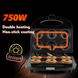 Donut Maker Machine, Non -stick Surface, Donut Making Machine For Home Bakery Dessert Shop Donuts Recipes For Snacks, Dessert, And More