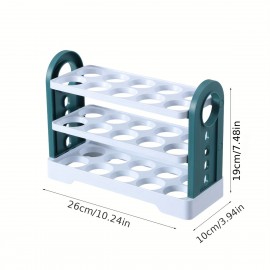 Egg Storage Box, Refrigerator Side Door Storage Rack Household Reversible Egg Box Kitchen Storage Box, For Egg Preservation