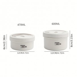 Stackable Stainless Steel Insulated Lunch Box Set - Portable Bento Container With Leakproof Lids For Fresh And Healthy Meals On-the-Go