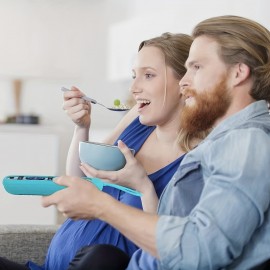 Remote Control Protective Sleeve TCL Rock Remote Control Silicone Case Protective Sleeve Anti Drop TV Suitable For TCL Roku RC280TV Night Light Soft Silicone Dirt Resistant TV Remote Control Protective Sleeve