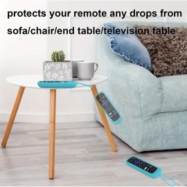 Remote Control Protective Sleeve TCL Rock Remote Control Silicone Case Protective Sleeve Anti Drop TV Suitable For TCL Roku RC280TV Night Light Soft Silicone Dirt Resistant TV Remote Control Protective Sleeve