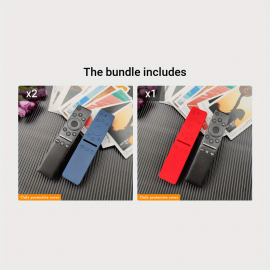 1pc Anti-Drop Silicone Cover for Samsung TV Remote Control - Protective Sleeve for BN59-01 with Enhanced Grip and Durability