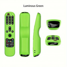 Silicone Case For AN-MR21GC MR21N/21GA Remote Control, Drop-proof Silicone Soft Case With Lanyard, All-inclusive Model