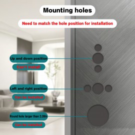 Multifunctional smart lock, smart electronic lock, home door lock, app control, fingerprint password unlocking, intelligent identification security and anti-theft, allowing you to travel with confidence