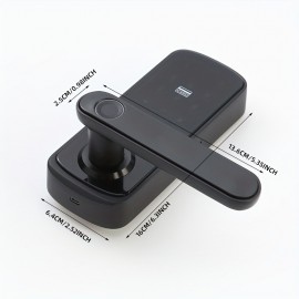 Keyless Entry Door Lock, Keypad Door Lock, Keyless Door Lock, Fingerprint Door Lock, Biometric Door Lock, Keypad Entry Door Lock, Passcode Code Door Lock, Digital Smart Door Lock (Smart Lock-Battery not includedï¼‰