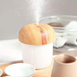 Small Mushroom Wood Grain Air Humidifier