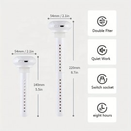 1PC Air Humidifier Mini USB Powered Atomizer Portable Home Room Car Bottle Diffuser